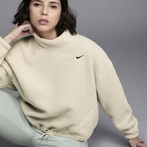 Nike Cream Cowl Neck Sweater